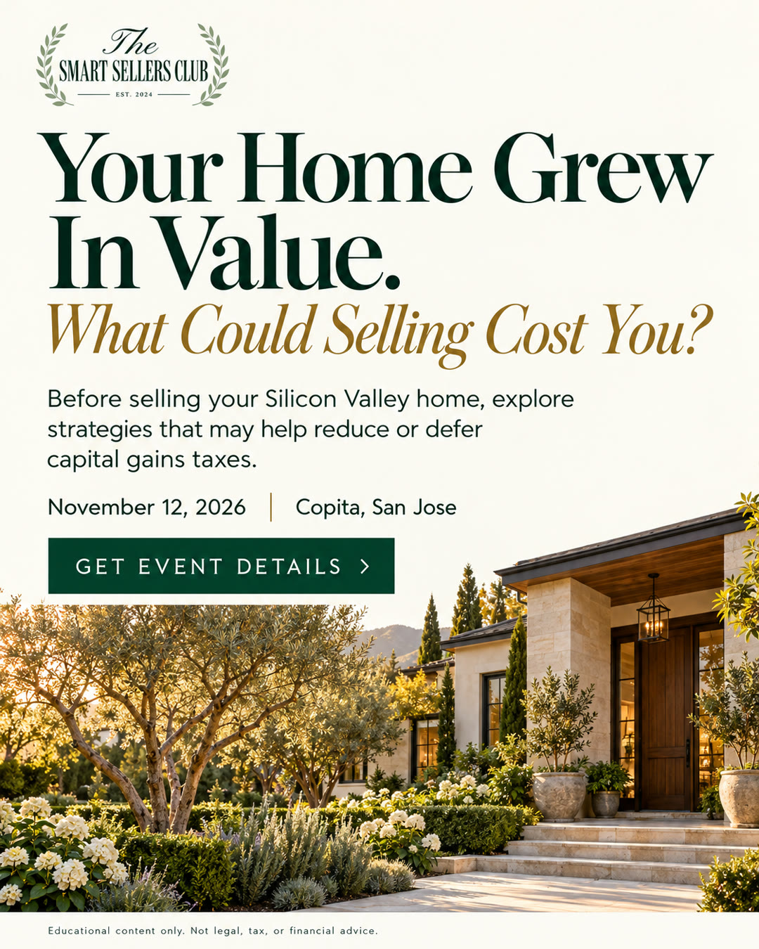 Your home grew in value. What could selling cost you?