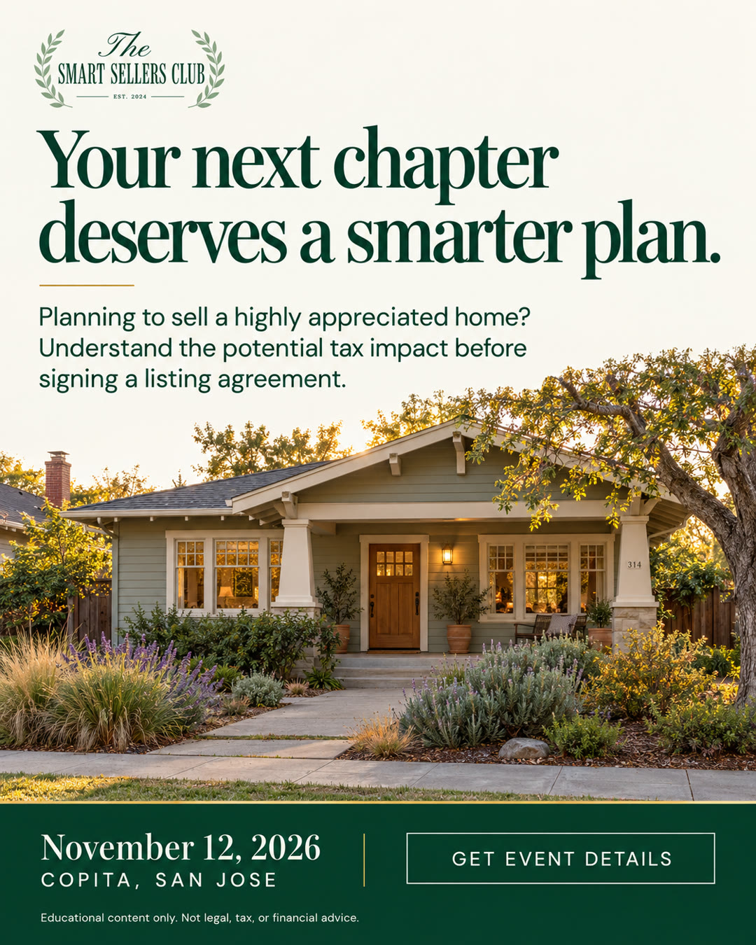 Your next chapter deserves a smarter plan